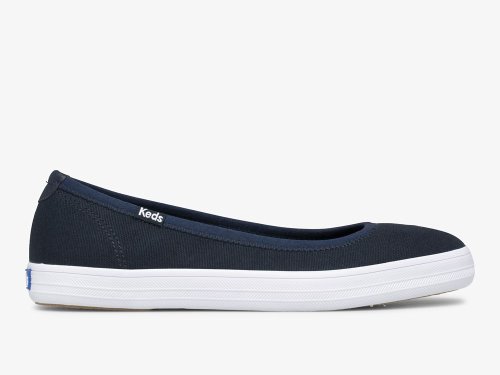 Keds Bryn Canvas Naisten SlipOnTennarit Laivastonsininen | FI-01169