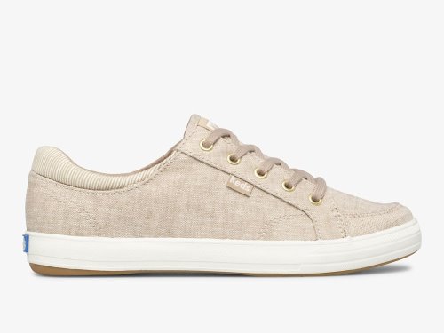 Keds Center II Chambray Naisten Nauhakengät Beige | FI-47883