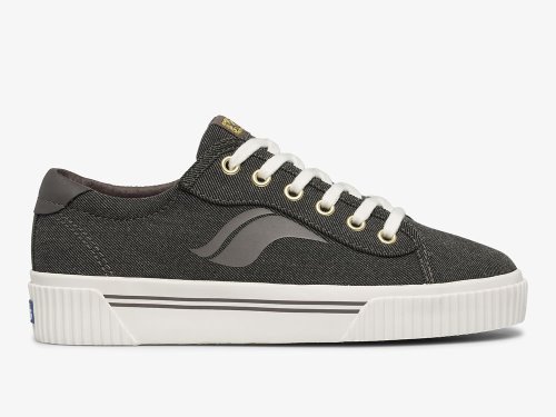 Keds Crew Kick Alto Soft Twill Naisten Nauhakengät Harmaat | FI-61616