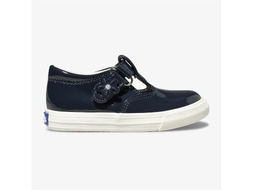 Keds Daphne Kiiltonahka Sneaker Tytön SlipOnTennarit Laivastonsininen | FI-12340