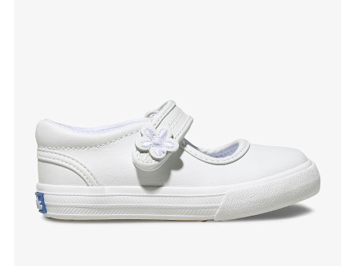 Keds Ella Mary Jane Tytön Mary Jane Kengät Valkoinen | FI-92934