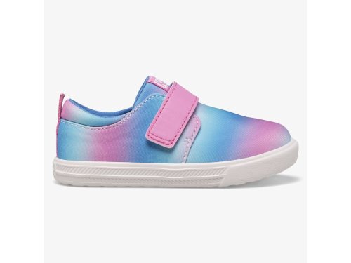 Keds Finlee Flex Tytön SlipOnTennarit Pinkki Sininen | FI-88290