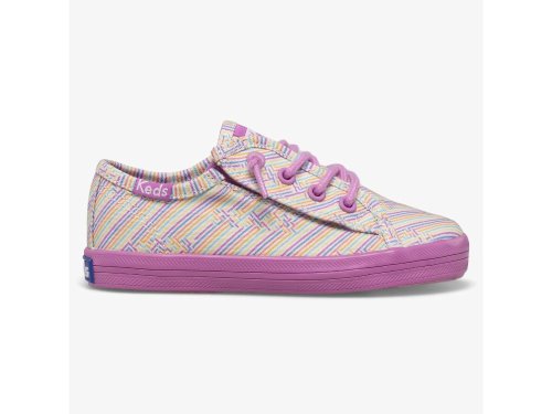 Keds Kickstart Seasonal Jr Tytön Tennarit Monivärinen Violetit | FI-09092