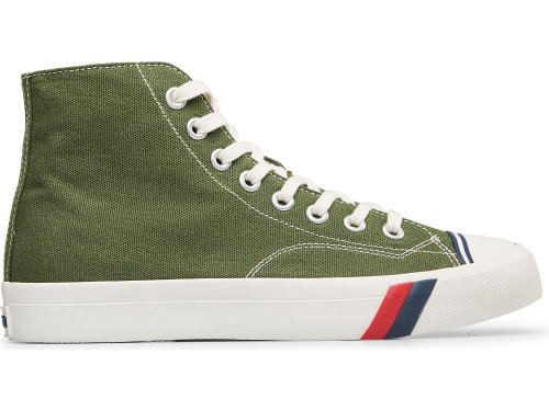 Keds Royal Hi Classic Canvas Miesten Tennarit Vihreä | FI-89355