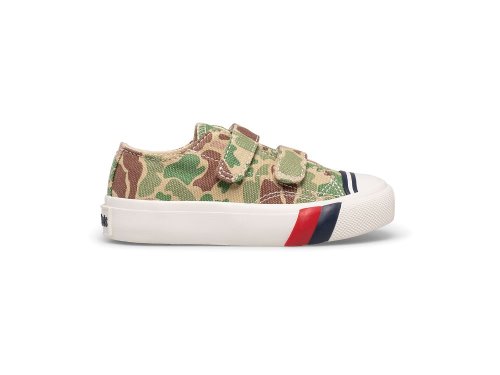 Keds Royal Lo HL Poikien SlipOnTennarit Camo Oliivinvihreä | FI-29575