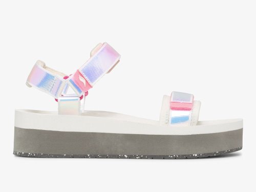 Keds Trio Platform Iridescent Multi Naisten Alustan Kengät Pinkki | FI-70336