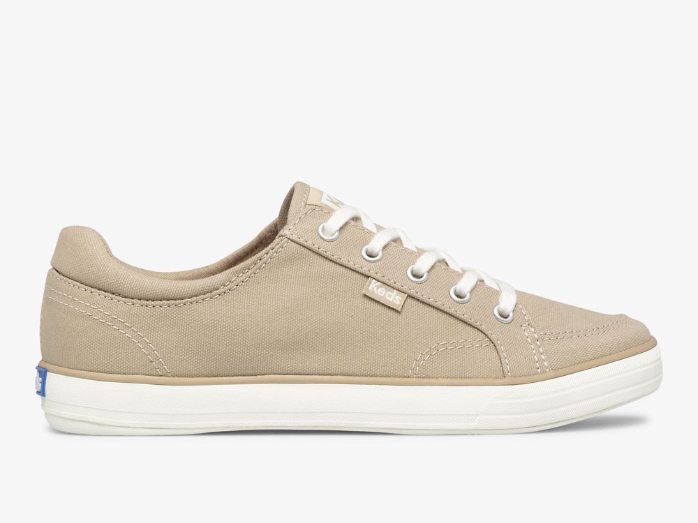 Keds Center II Canvas Naisten Nauhakengät Ruskea | FI-81643