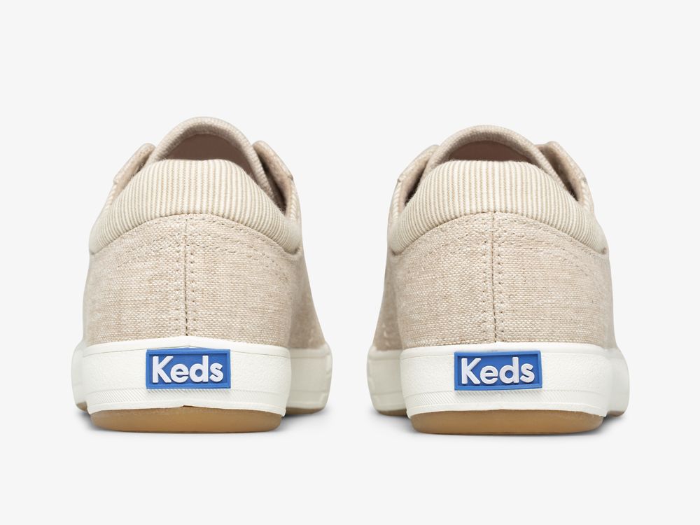 Keds Center II Chambray Naisten Nauhakengät Beige | FI-47883