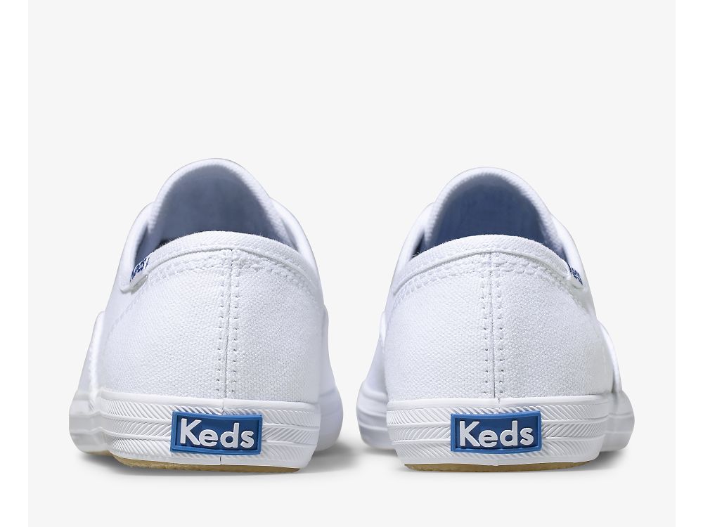 Keds Champion CVO Sneaker Canvas Tytön Tennarit Valkoinen | FI-58584