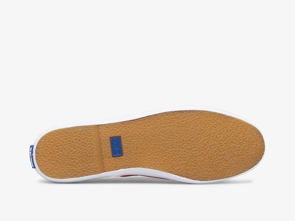 Keds Champion Feat. Organic Puuvilla Naisten Nauhakengät Pinkki | FI-66313