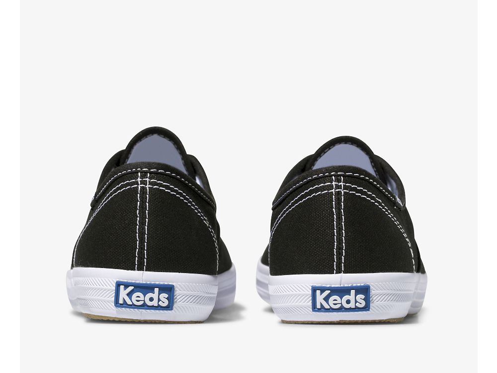 Keds Champion Originals Naisten Nauhakengät Mustat | FI-53806