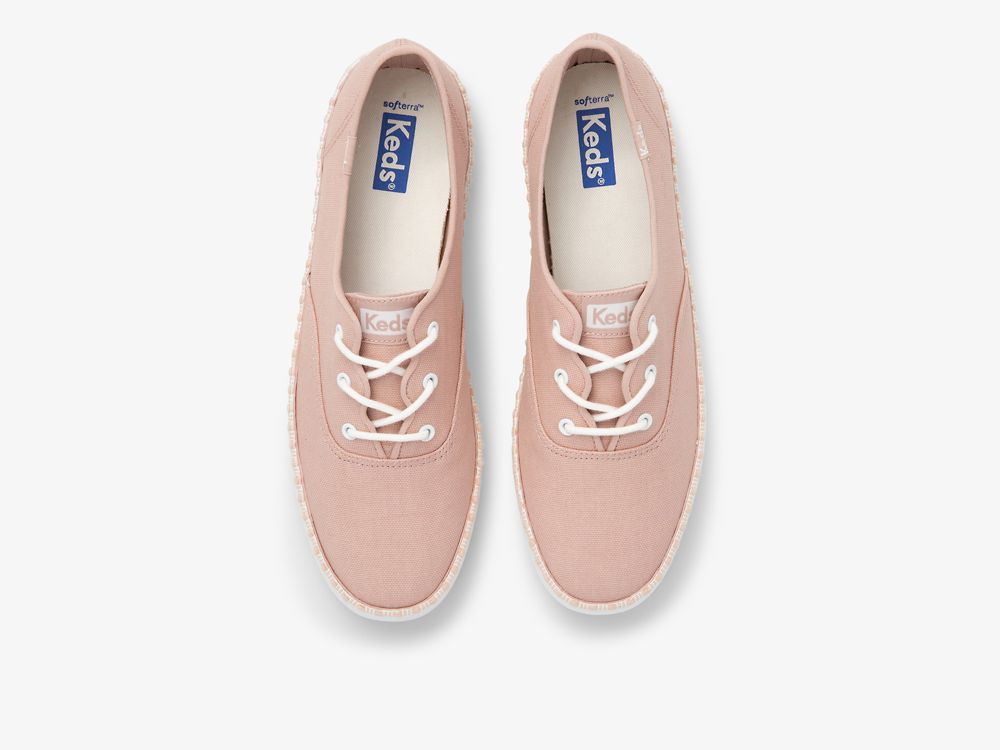 Keds Champion Wave Naisten Nauhakengät Pinkki | FI-55567