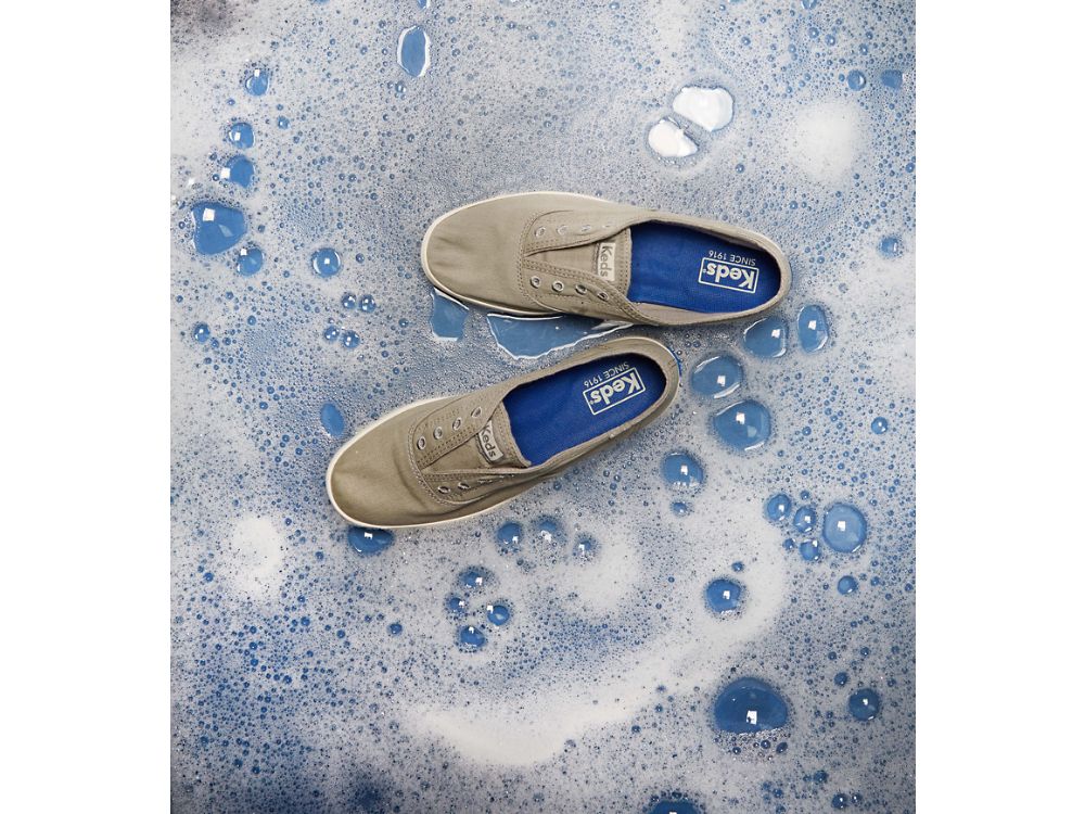 Keds Chillax Washable Naisten SlipOnTennarit Syvä Harmaat | FI-18578