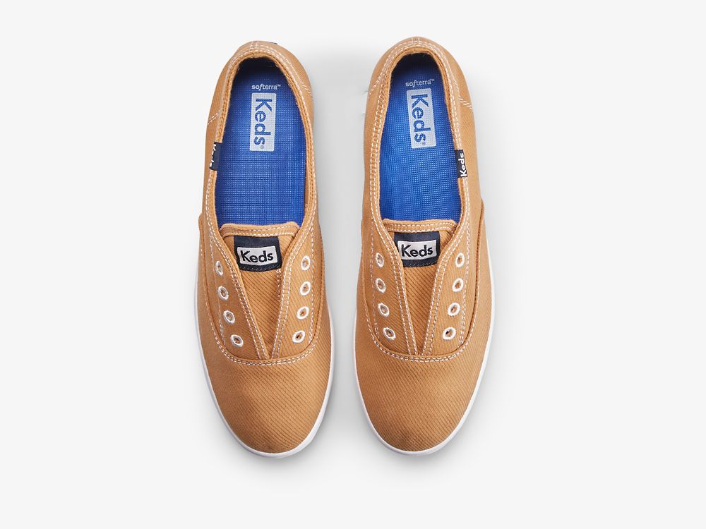 Keds Chillax Workwear Naisten SlipOnTennarit Ruskea | FI-79592