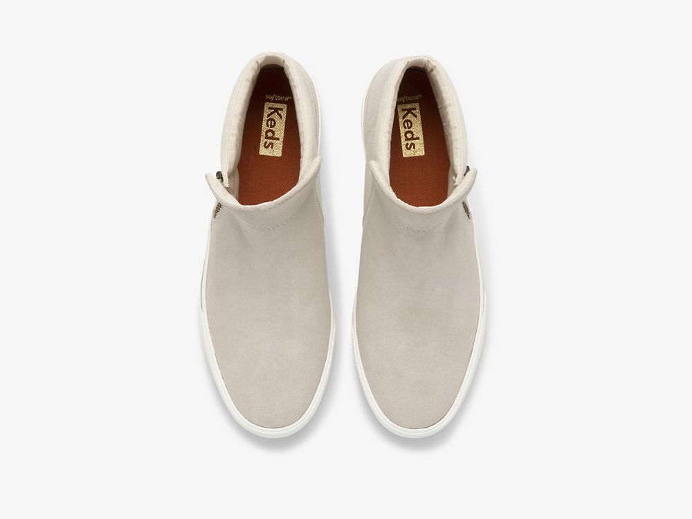 Keds Cooper Zip Bootie Naisten SlipOnTennarit Beige | FI-32348