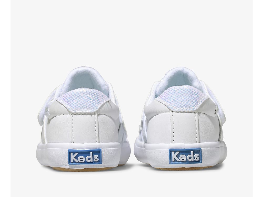 Keds Courtney HL Tytön SlipOnTennarit Valkoinen | FI-46578