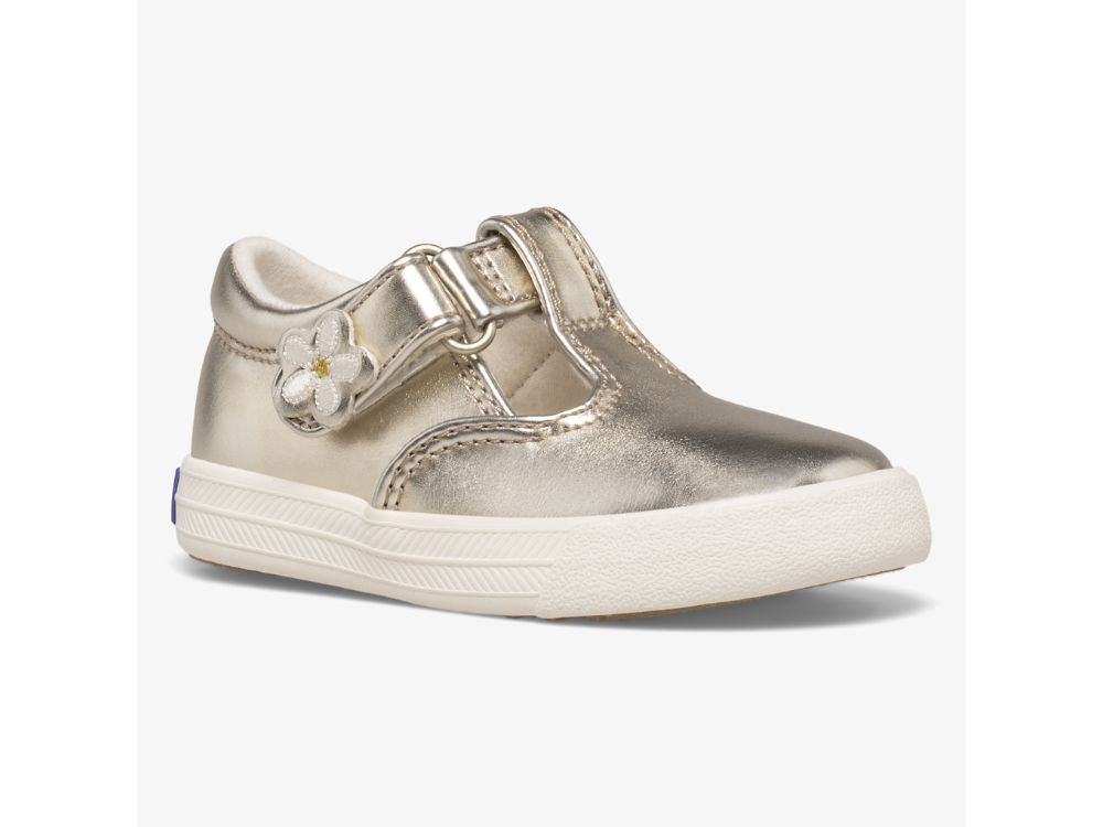 Keds Daphne Tytön SlipOnTennarit Kultaiset | FI-53893