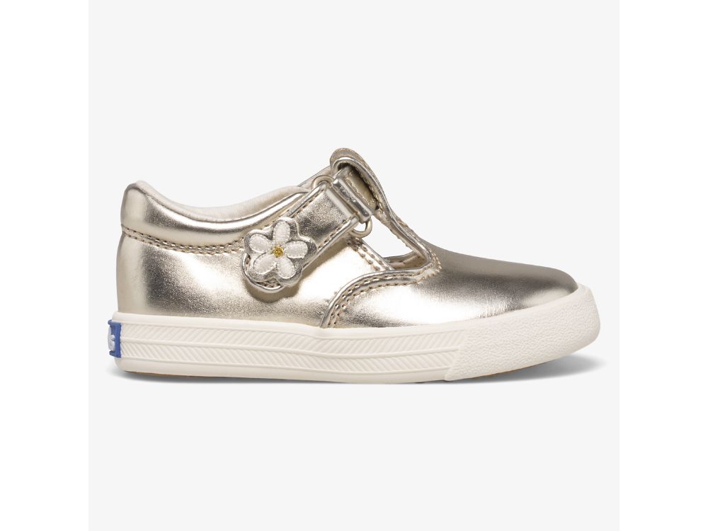 Keds Daphne Tytön SlipOnTennarit Kultaiset | FI-53893