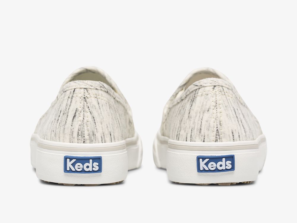 Keds Double Decker Speckle Jersey Naisten SlipOnTennarit Kerma | FI-89160