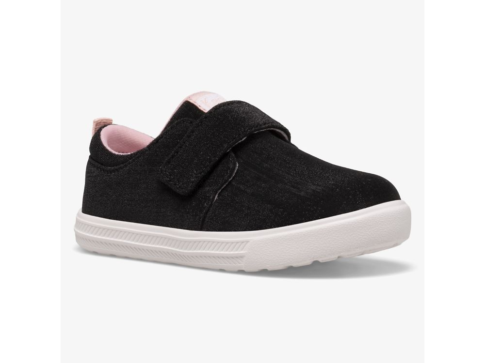 Keds Finlee Flex Tytön SlipOnTennarit Mustat | FI-20596