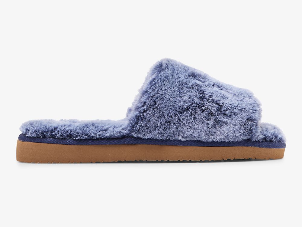 Keds Fuzzy Rantasandaalit Tossut Naisten Tossut Sininen | FI-07587