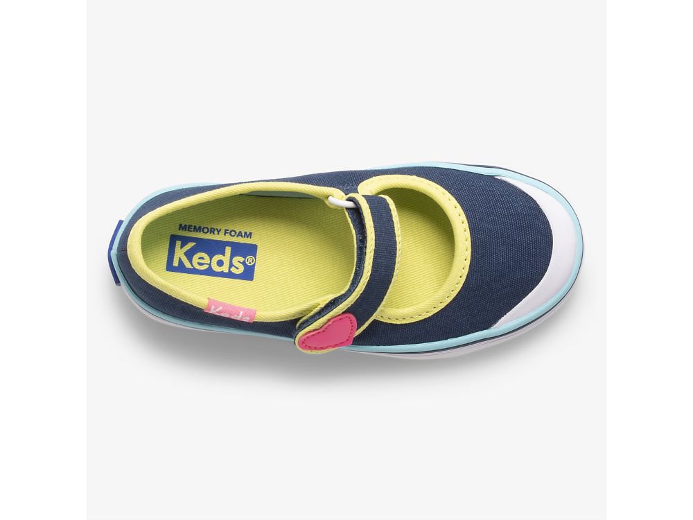 Keds Harper Tytön Mary Jane Kengät Laivastonsininen Monivärinen | FI-73570