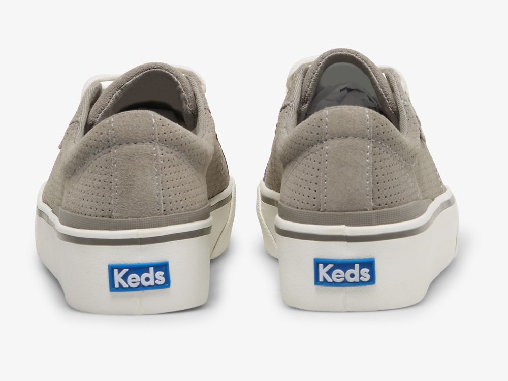 Keds Jump Kick Duo Mokka Naisten Nauhakengät Harmaat | FI-80337