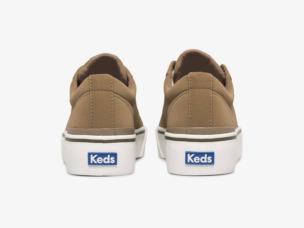 Keds Jump Kick Duo Vegaaniset Soft Buck Naisten Nauhakengät Ruskea | FI-16111