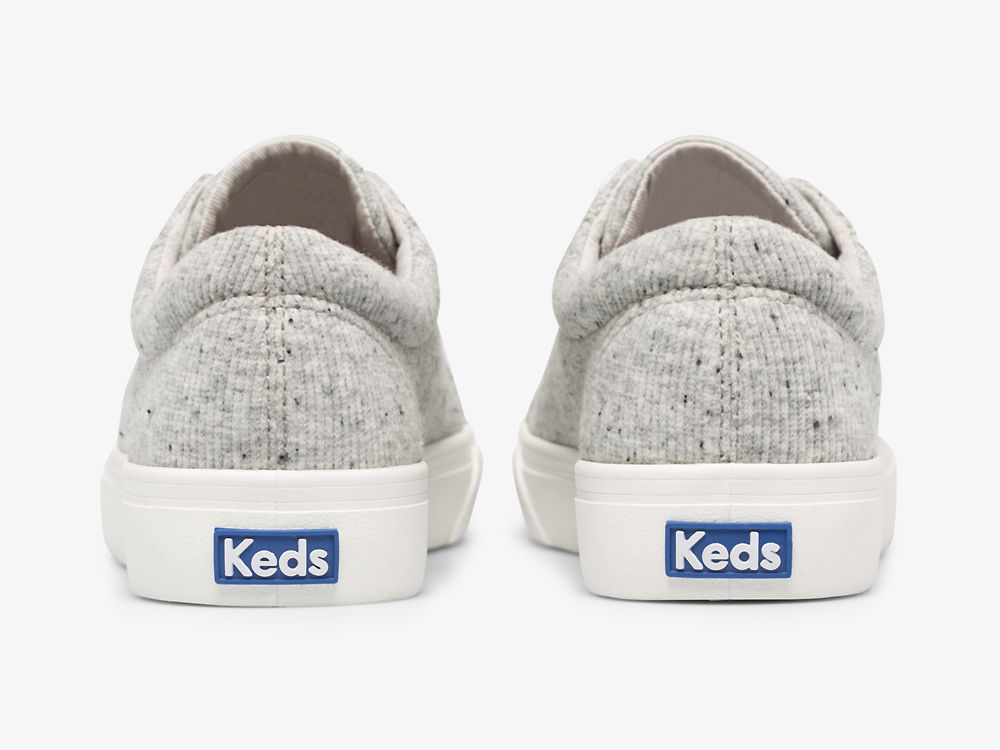 Keds Jump Kick Speckle Knit Naisten Nauhakengät Harmaat | FI-71776