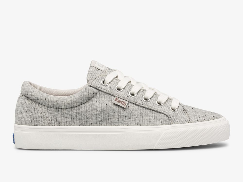 Keds Jump Kick Speckle Knit Naisten Nauhakengät Harmaat | FI-71776