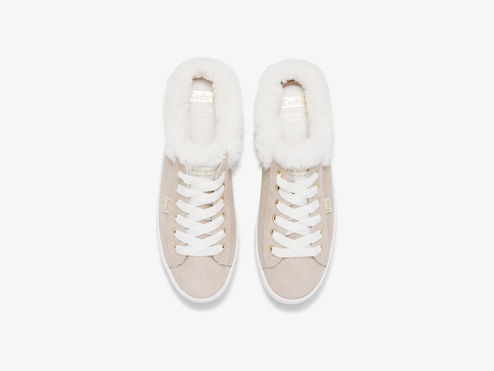 Keds Kate Spade New York Kickstart Mule Fur Collar Glitter Mokka Naisten Tossut Monivärinen | FI-32944