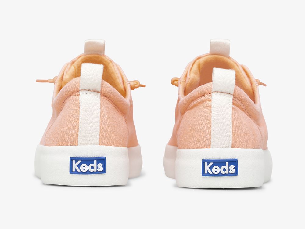 Keds Kickback Canvas Naisten Nauhakengät Koralli | FI-21560