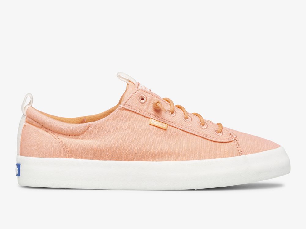 Keds Kickback Canvas Naisten Nauhakengät Koralli | FI-21560