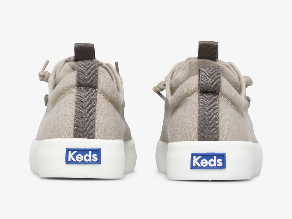 Keds Kickback Canvas Washable Naisten Nauhakengät Harmaat | FI-41743