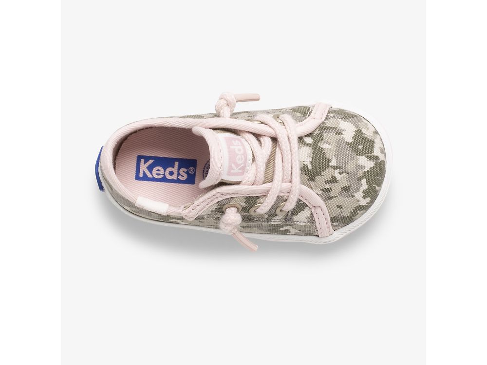 Keds Kickstart Crib Feat. Organic Puuvilla Tytön Tennarit Camo | FI-39279