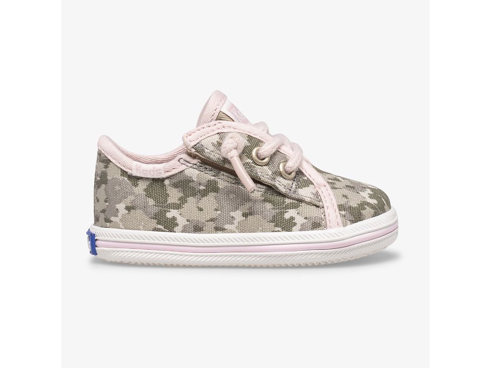 Keds Kickstart Crib Feat. Organic Puuvilla Tytön Tennarit Camo | FI-39279