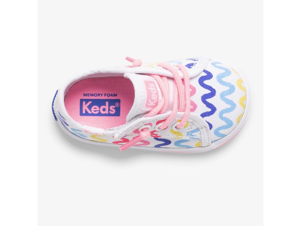 Keds Kickstart Crib Tytön Tennarit Valkoinen | FI-09121