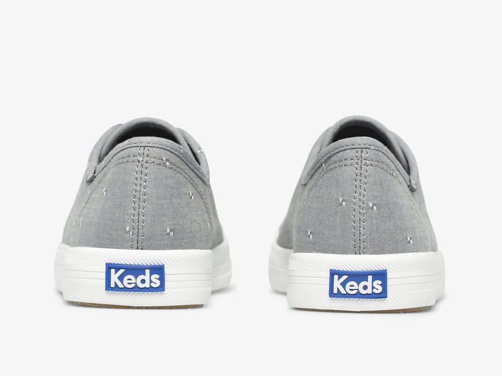 Keds Kickstart Dobby Jacquard Naisten Tenniskengät Harmaat | FI-25171