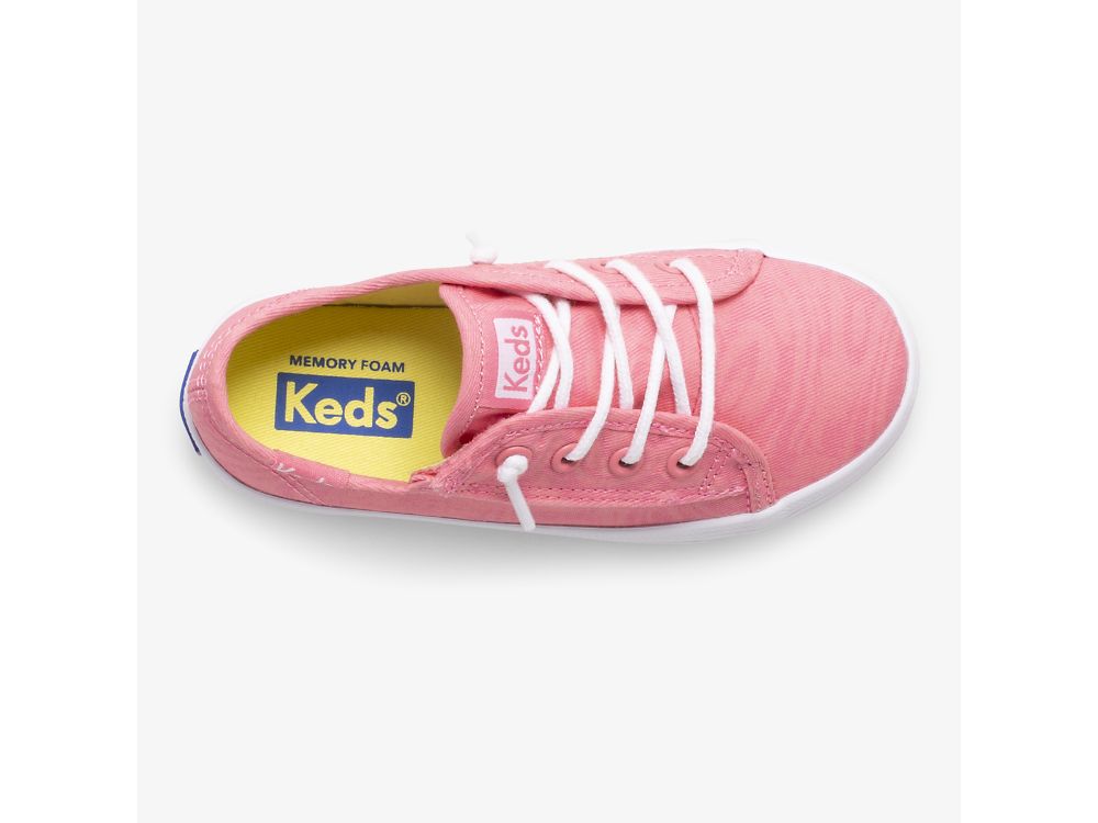 Keds Kickstart Glow In The Dark Jr Tytön Tennarit Pinkki | FI-11917