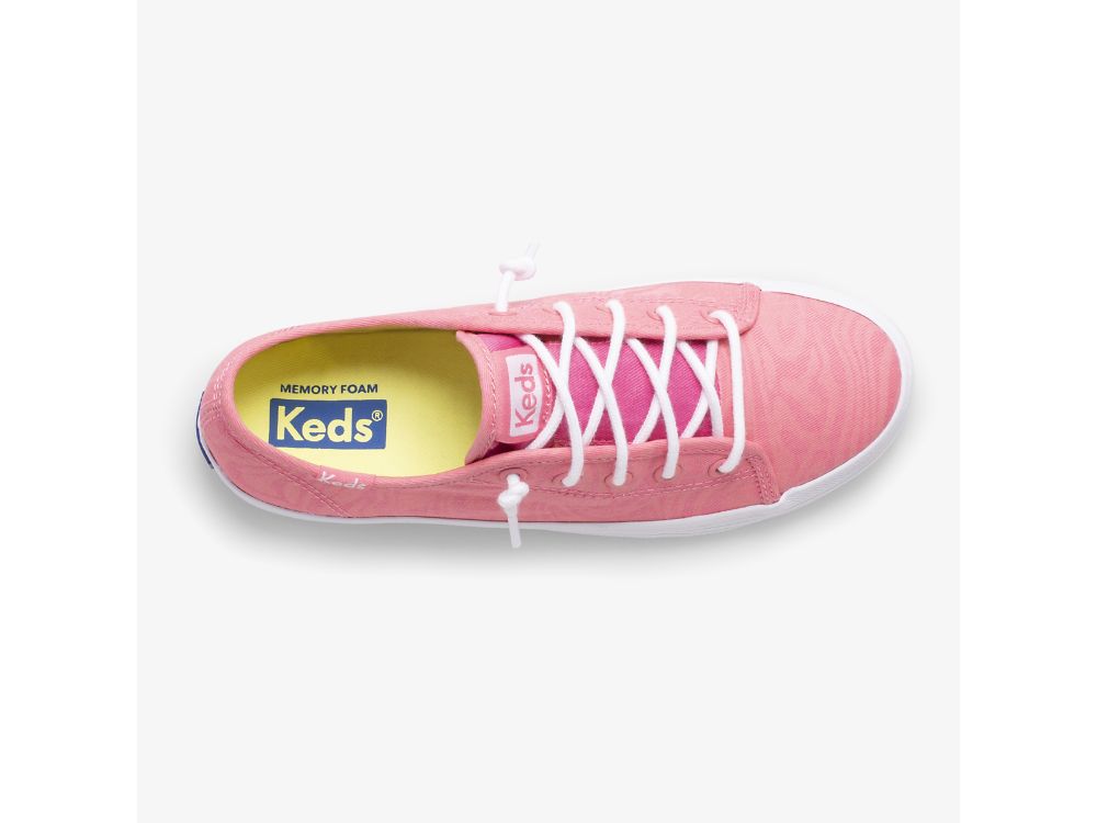 Keds Kickstart Glow In The Dark Tytön Tennarit Pinkki | FI-12613