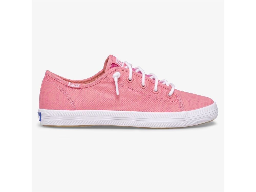 Keds Kickstart Glow In The Dark Tytön Tennarit Pinkki | FI-12613