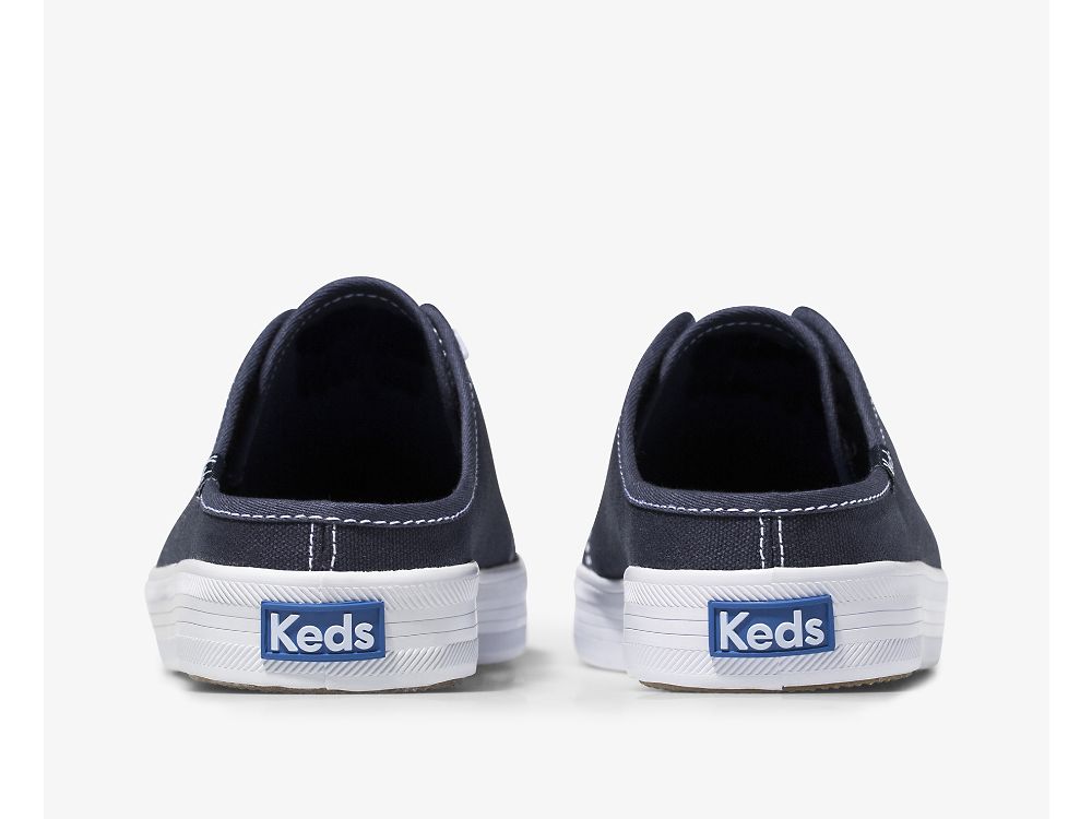 Keds Kickstart Mule Canvas Naisten Tenniskengät Laivastonsininen | FI-96926