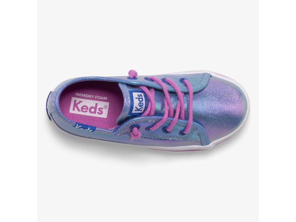 Keds Kickstart Seasonal Jr Tytön Tennarit Sininen Monivärinen | FI-00161