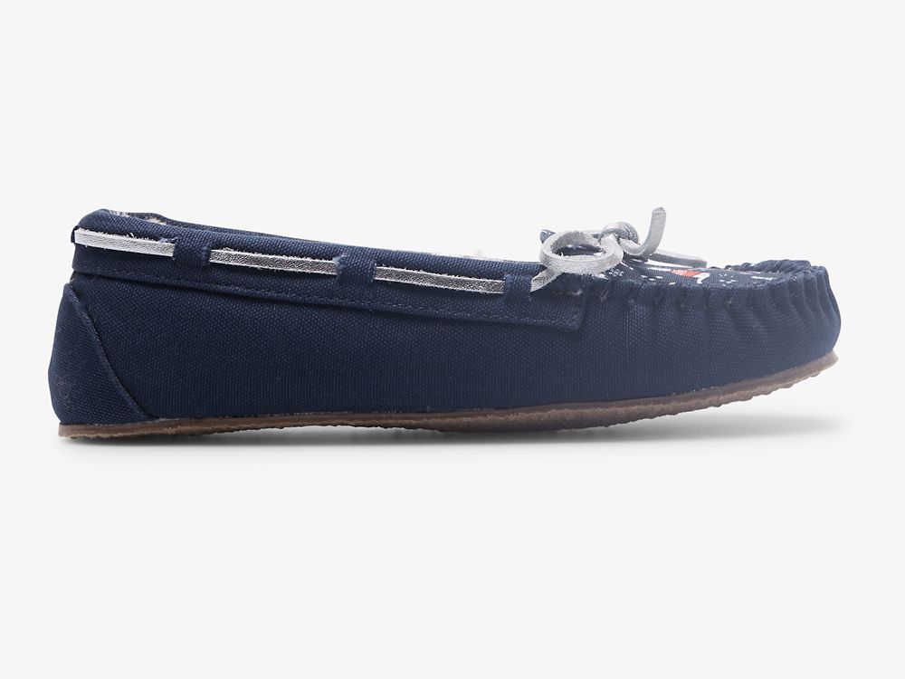 Keds Moccasin Tossut Naisten Tossut Laivastonsininen Monivärinen | FI-15453