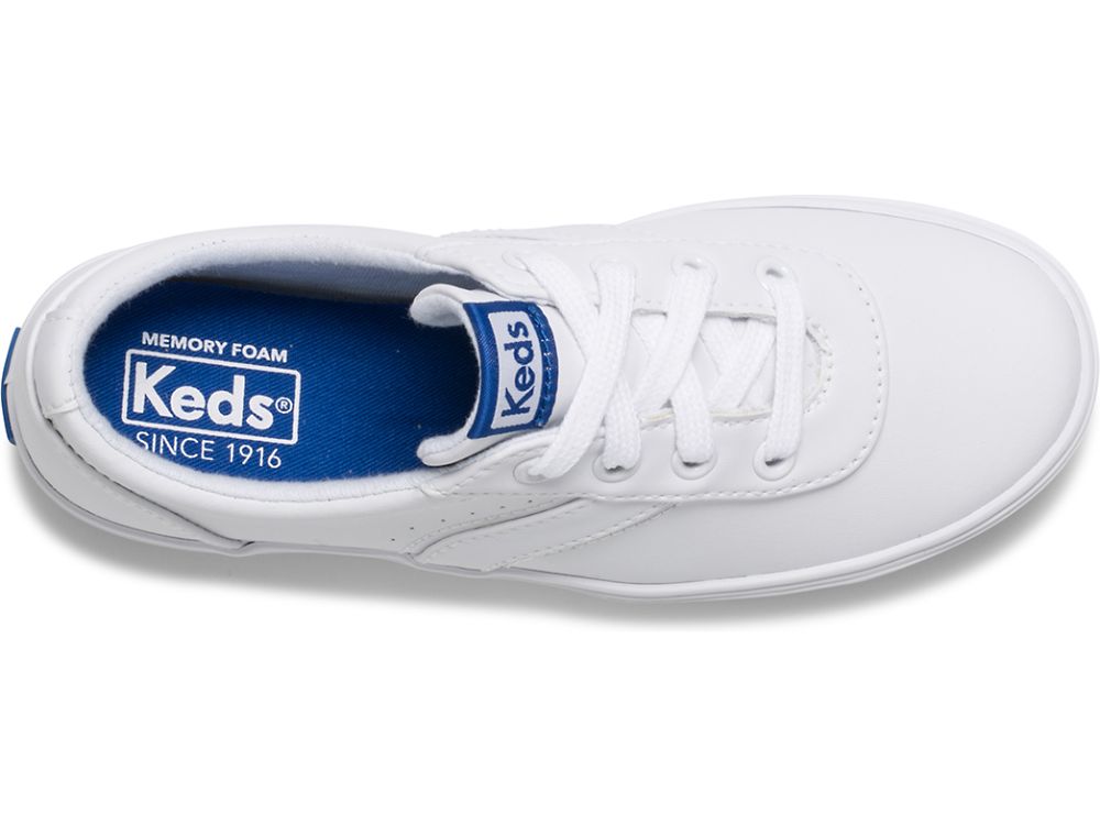 Keds Riley Tytön Tennarit Valkoinen | FI-06167