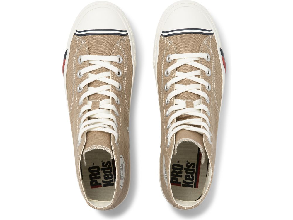 Keds Royal Hi Canvas Miesten Tennarit Ruskea | FI-73020