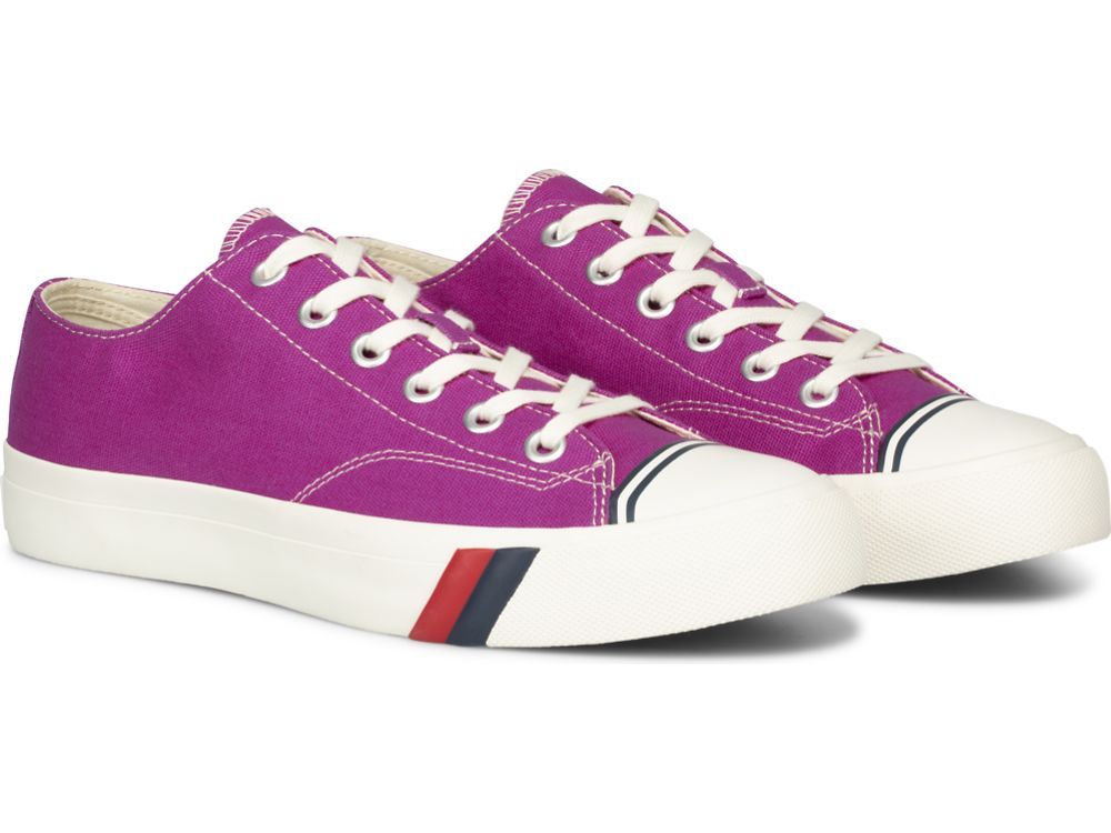 Keds Royal Lo Canvas Miesten Tennarit Fuschia | FI-77410