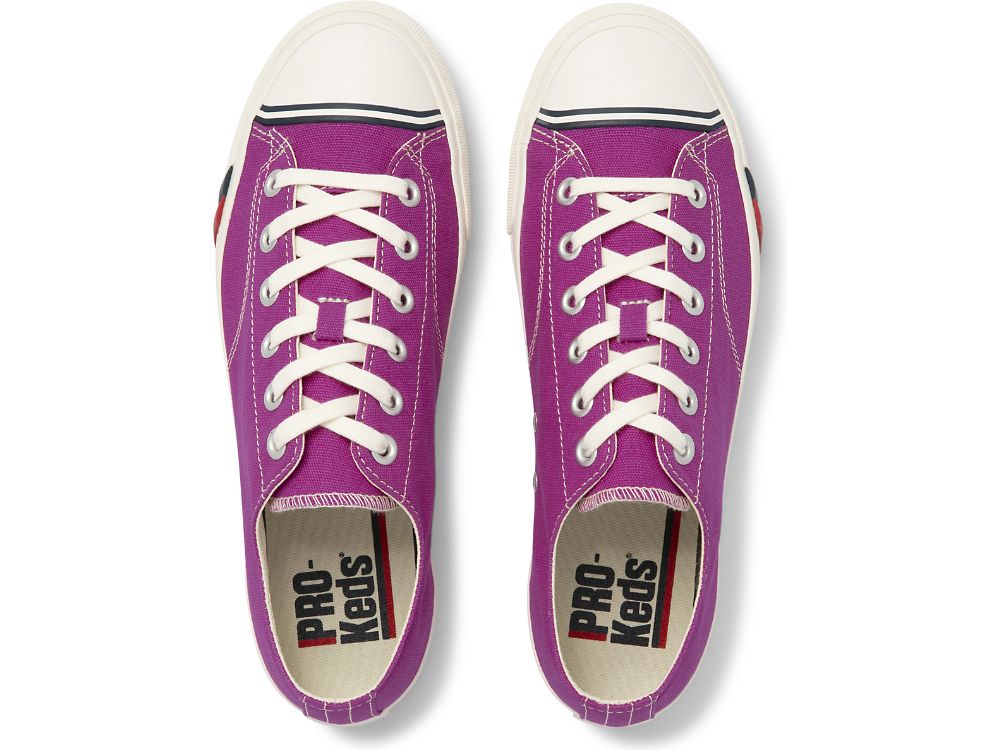 Keds Royal Lo Canvas Miesten Tennarit Fuschia | FI-77410