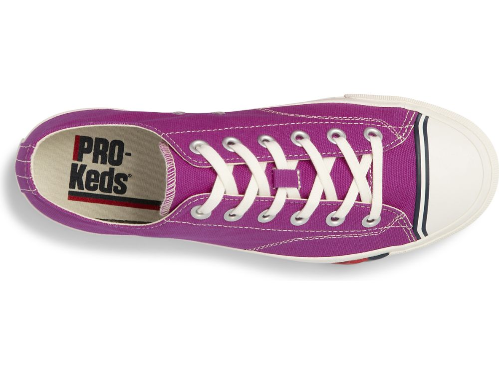 Keds Royal Lo Canvas Miesten Tennarit Fuschia | FI-77410