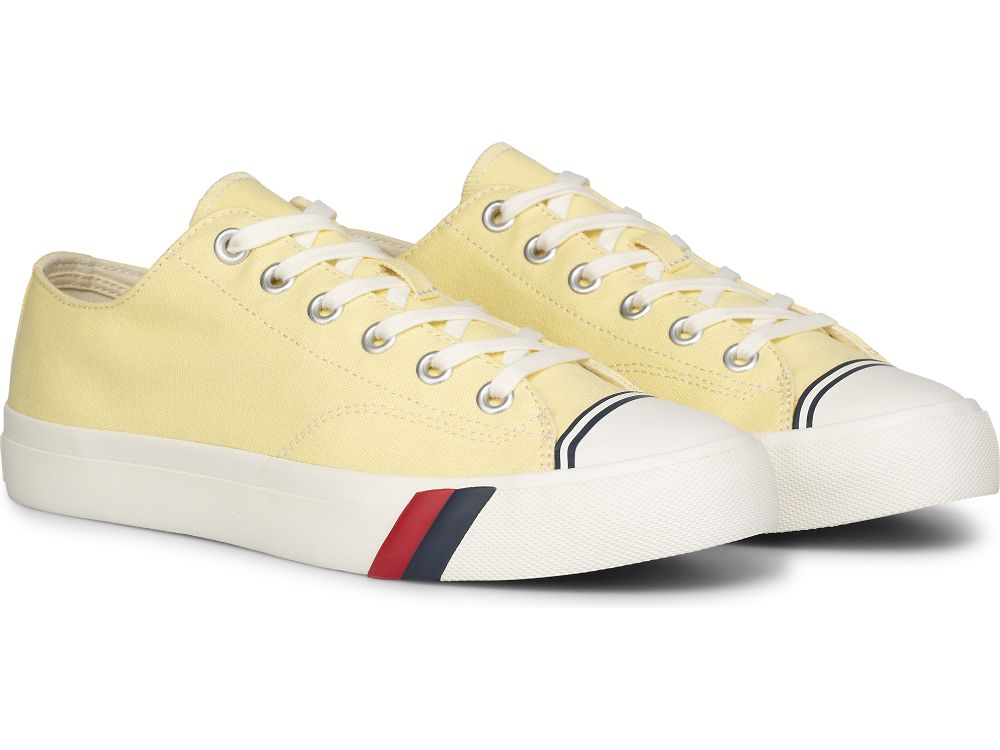 Keds Royal Lo Canvas Miesten Tennarit Keltainen | FI-73930